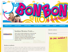 Tablet Screenshot of bonbon-confiserie.com